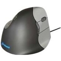 Bakker Elkhuizen Evoluent Vertical Mouse 4 – Maus – Maus – optisch – 6 Tasten – verkabelt – USB (BNEEVR4)