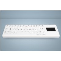 Active Key AK-C4400 - Tastatur - mit Touchpad - kabellos - RF - Deutsch - weiß (AK-C-4400F-GFUS-W/GE)