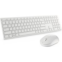 Dell Pro KM5221W - Tastatur-und-Maus-Set - kabellos - 2.4 GHz - QWERTZ - Deutsch - weiß