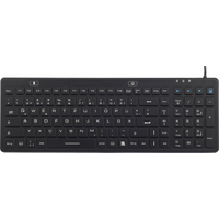 Renkforce IP 68 Industrie USB-Tastatur Schwarz Spritzwassergeschützt