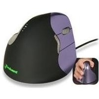 Evoluent VerticalMouse 4 Small – Maus – Für Rechtshänder – Laser – 6 Tasten – kabelgebunden – USB