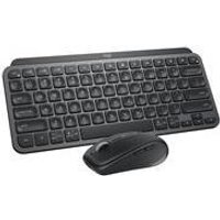 Logitech MX Keys Mini Combo for Business - Tastatur-und-Maus-Set - hinterleuchtet - kabellos - Bluetooth LE - QWERTY - US International - Graphite