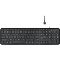 Perixx 11726 Tastatur USB QWERTY Deutsch - UK Englisch - US Englisch Schwarz (PERIBOARD-210)