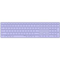 Rapoo E9800M Tastatur RF Wireless + Bluetooth QWERTZ Deutsch Lila (00220285)