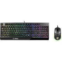 MSI Vigor GK30 Combo Tastatur USB QWERTZ Deutsch Schwarz (S11-04DE601-CLA)