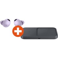 Samsung Galaxy Buds2 Pro SM-R510 violett + Samsung Wireless Charger Duo EP-P5400