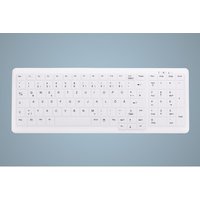 Cherry AK-C7000F-FUS-W/GE Kabellose Tastatur Weiß (Versiegelt IP68)