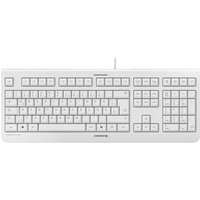 Cherry KC 1000 Keyboard US Layout mit Euro Symbol USB weiß-grau