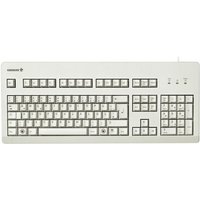 Cherry G80-3000 Kabelgebundene Tastatur US Layout mit Euro Symbol USB hellgrau