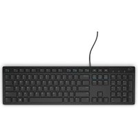 Dell KB216 Multimedia-Tastatur Deutsch Schwarz (580-ADHE)