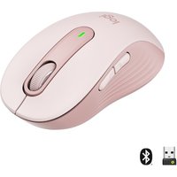 Logitech Signature M650 Gr.M Kabellose Maus Rosa