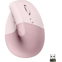 Logitech Lift Vertical Rosa - Ergonomische Kabellose Maus