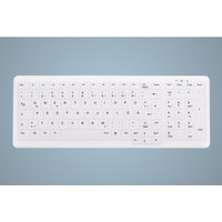 Cherry AK-C7000F-FUS-W/GE Kabellose Tastatur Weiß (Versiegelt IP68)