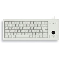 Cherry G84-4400 Ultraslim Tastatur USB hellgrau US Layout