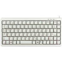 Cherry G84-4100 Compact Kabelgebundene Tastatur USB hellgrau