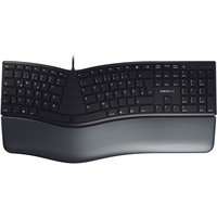 CHERRY KC 4500 ERGO Kabelgebundenen Tastatur US Layout mit Euro Symbol schwarz