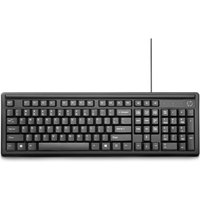 HP 100 Kabelgebundene Tastatur Schwarz (2UN30AA)