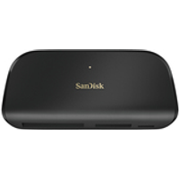 SanDisk ImageMate PRO – Kartenleser (SD, CF, microSD, SDHC, microSDHC, SDXC, microSDXC, SDHC UHS-I, SDXC UHS-I, SDHC UHS-II, SDXC UHS-II) – USB3.0/USB-C (SDDR-A631-GNGNN)