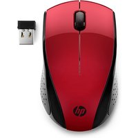 HP 220 Wireless Maus 7KX10AA kabellos USB-Empfänger rot