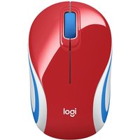 Logitech M187 Kabellose Maus Rot