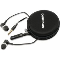GRUNDIG In-Ear Headset mit Flachkabel 86351, schwarz