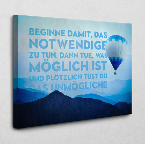 BE100 Tue das Notwendige 30 x 40 cm