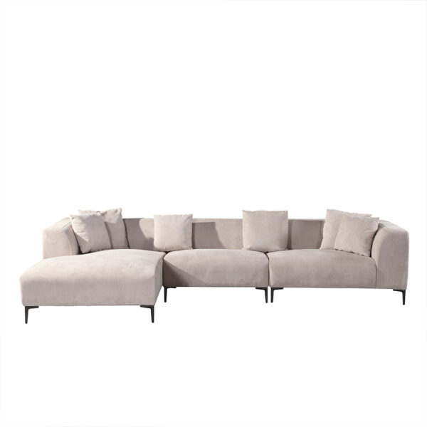 Ecksofa TORINO Beige Links