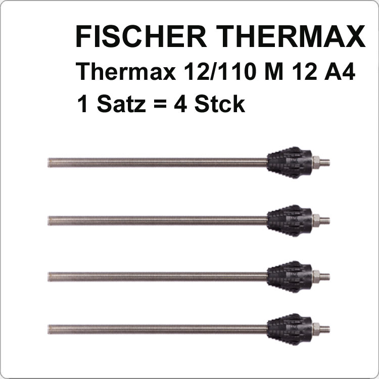 FISCHER Fischer Thermax 12/110 M 12 A4  (4er Satz)