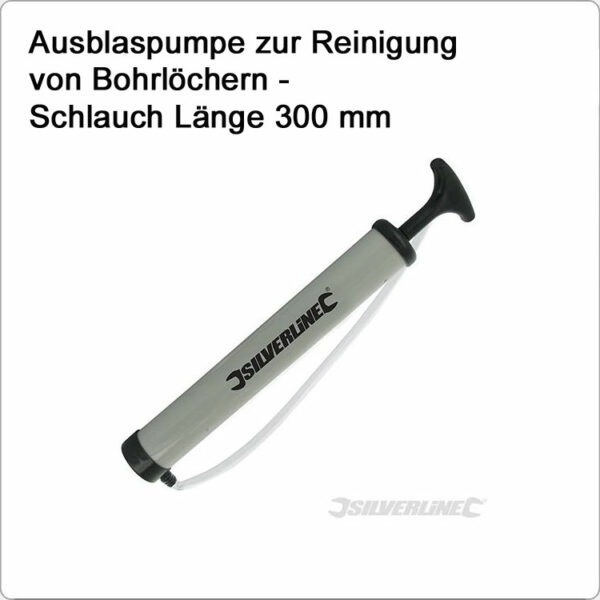 Silverline Ausblaspumpe für Bohrloch - 300 mm