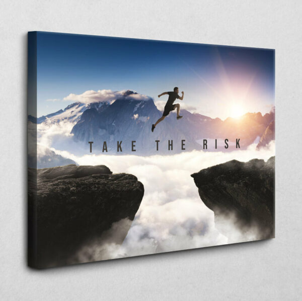 BE100 Take the Risk 120 x 80 cm