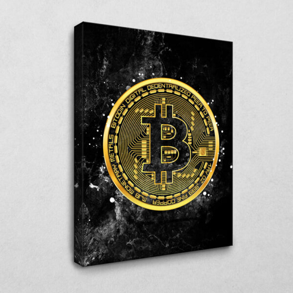 BE100 Bitcoin 80 x 120 cm