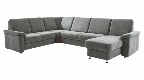 Couchliebe Couchliebe® Wohnlandschaft planbar - charly grey - Basis Version - TRIEST