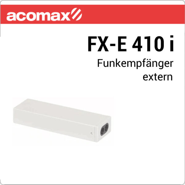 ACOMAX FX-E 410 i ACOMAX externer Funkempfänger