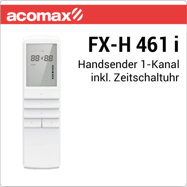 ACOMAX FX-H 461 i ACOMAX Funk-Handsender 1-Kanal Time