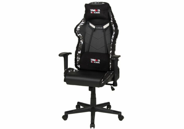 Die Möbelfundgrube Gaming Stuhl Chefsessel schwarz - GAME-ROCKER