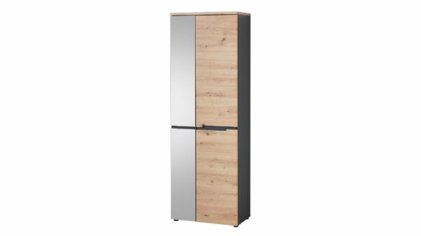 Die Möbelfundgrube Garderobenschrank Artisan Eiche 65 x 197 cm - MEMPHIS