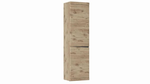 Die Möbelfundgrube Garderobenschrank Viking Eiche anthrazit 54 x 197 cm - TWIST