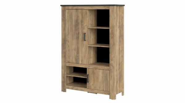 Die Möbelfundgrube Highboard Kastanie Breslau - Matera 114 cm - RAPALLO