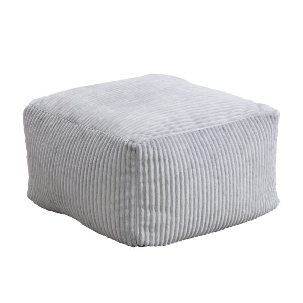 Sitzsack Hocker COZY - Hellgrau