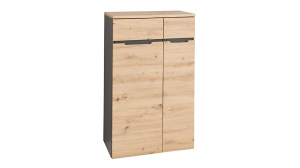 Die Möbelfundgrube Mehrzweckschrank Artisan Eiche 75 x 122 cm - MEMPHIS