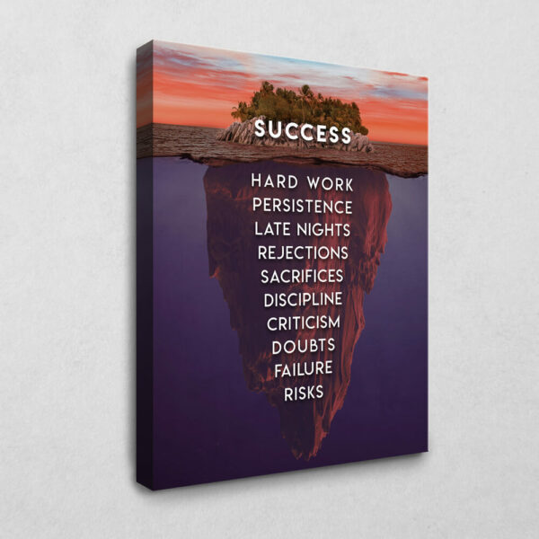 BE100 Island of Success 40 x 30 cm