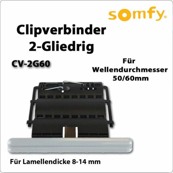 SOMFY Clipverbinder CV-2G60