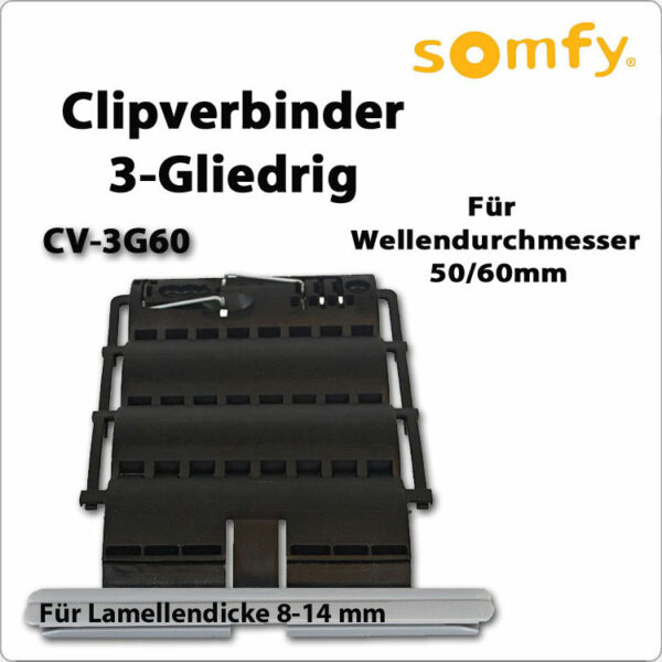 SOMFY Clipverbinder CV-3G60