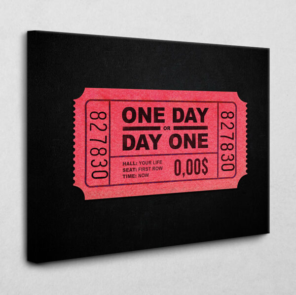 BE100 One day or day one 40 x 30 cm 2 cm