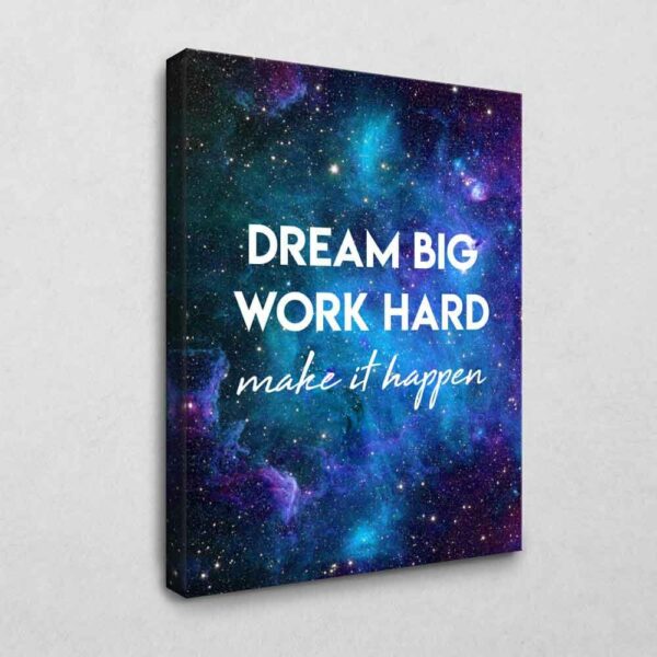 BE100 Dream big 40 x 30 cm