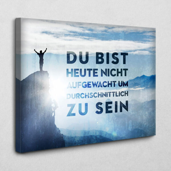 BE100 Kein Durchschnitt 120 x 80 cm 4 cm