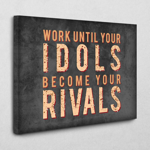 BE100 From Idols to Rivals 40 x 30 cm