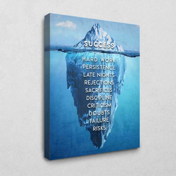 BE100 Iceberg of Success 140 x 105 cm 4 cm