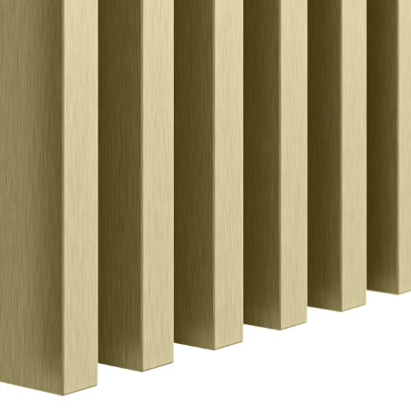 MDF Lamellen Classic 30x40 - Glanzgold - 17 Stück