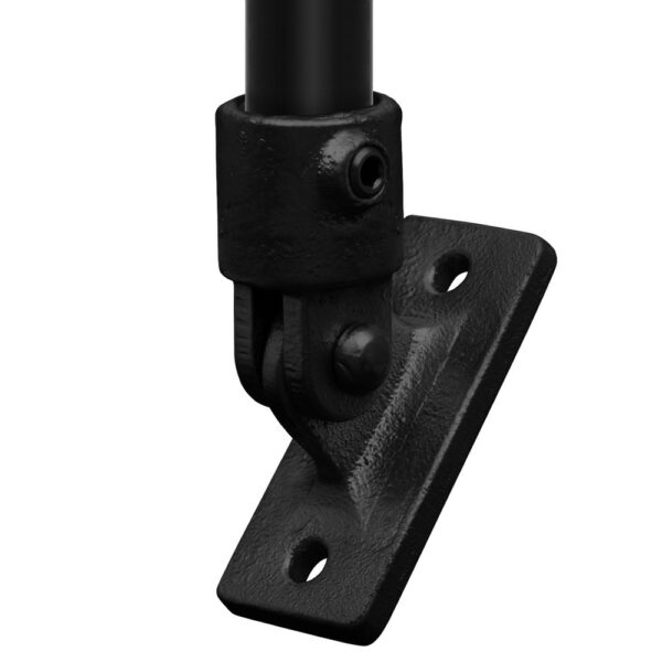 Rohrverbinder Gelenkfuss - Typ 51B - 26,9 mm (Schwarz)